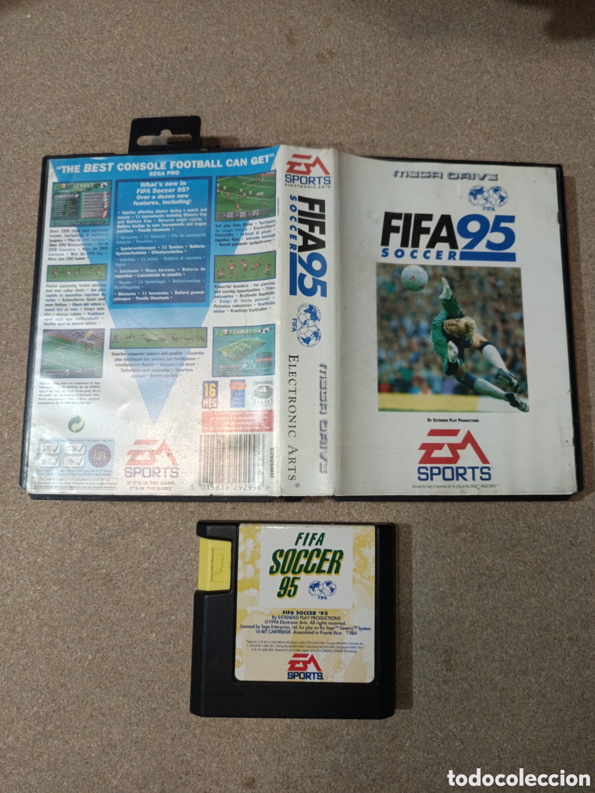SEGA MEGADRIVE FIFA 95 PAL ESP SIN MANUAL