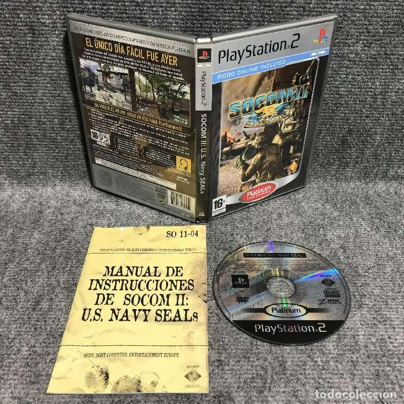 SOCOM II US NAVY SEALS SONY PLAYSTATION 2 PS2