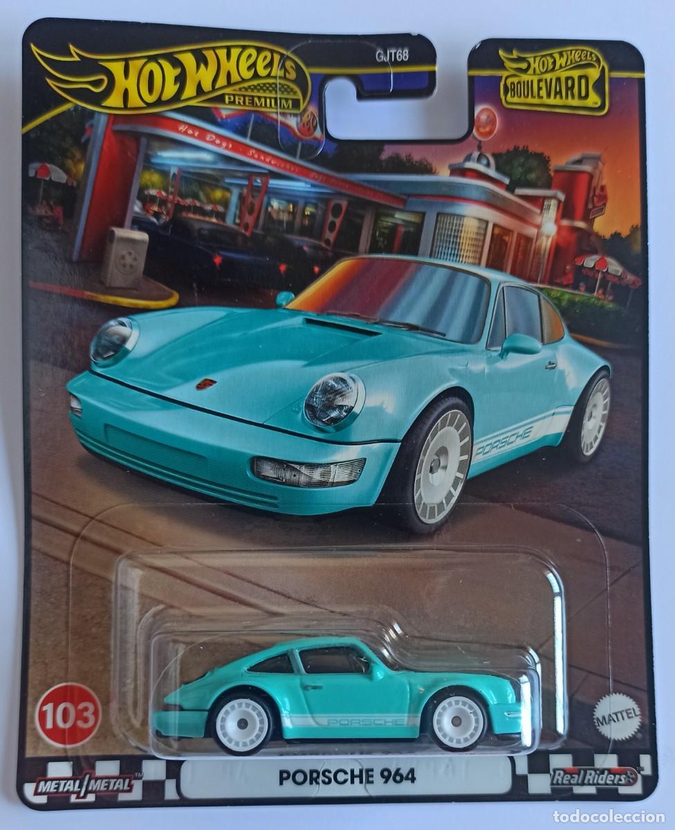 HOT WHEELS PREMIUM. PORSCHE 964. BOULEVARD. REAL RIDERS. (2)