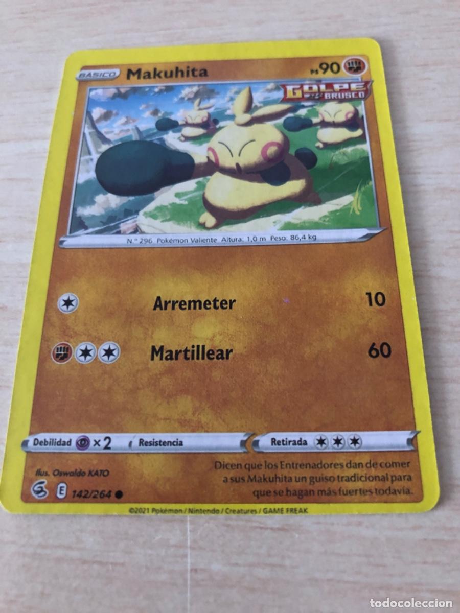 Carta Pokemon Makuhita básica nueva perfecta 2021 -No 0ficial-