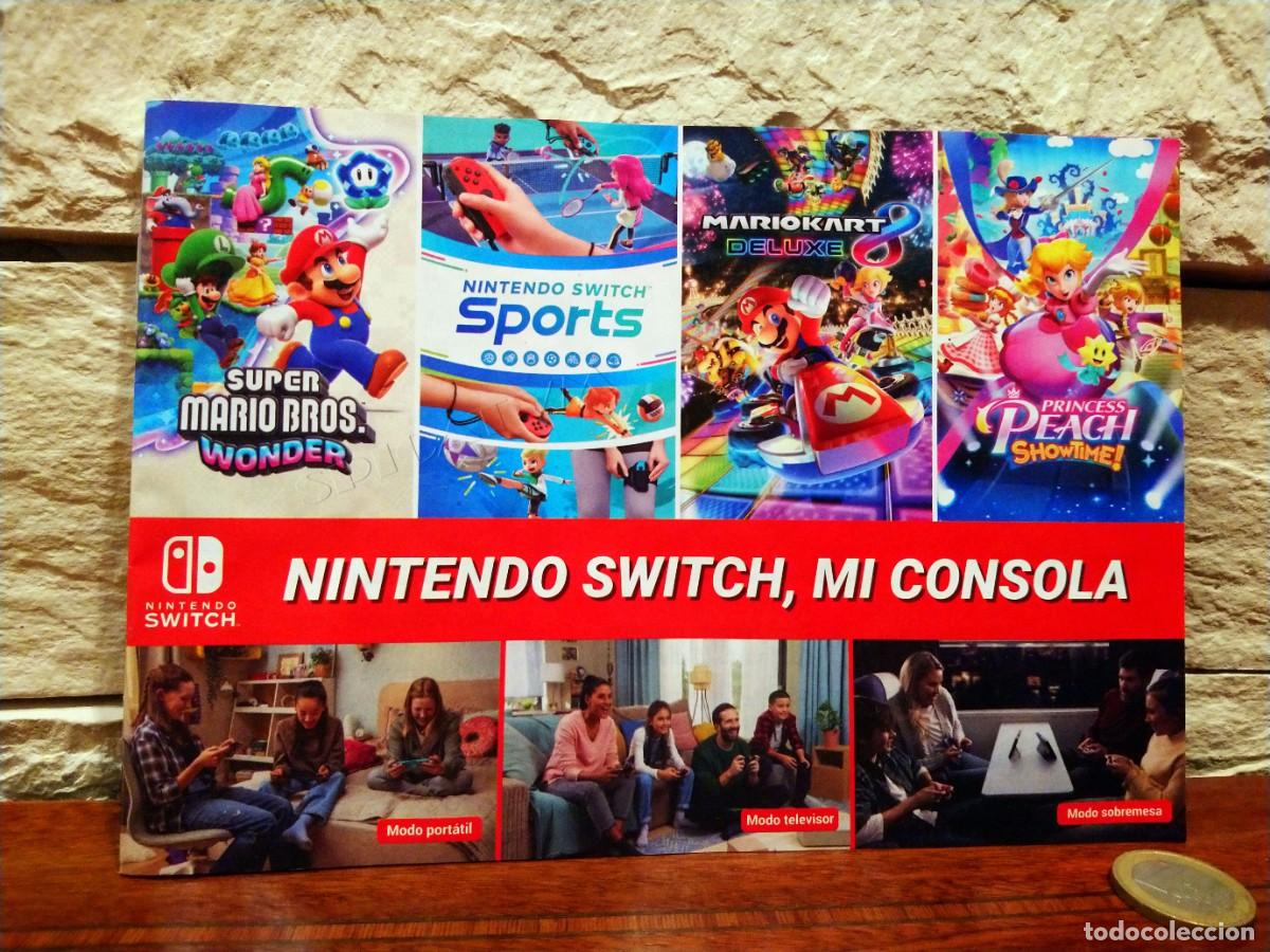 NINTENDO - CATALOGO - FOLLETO - SWITCH - NINTENDO SWITCH, MI CONSOLA - 2024 - SIN USAR - NUEVO