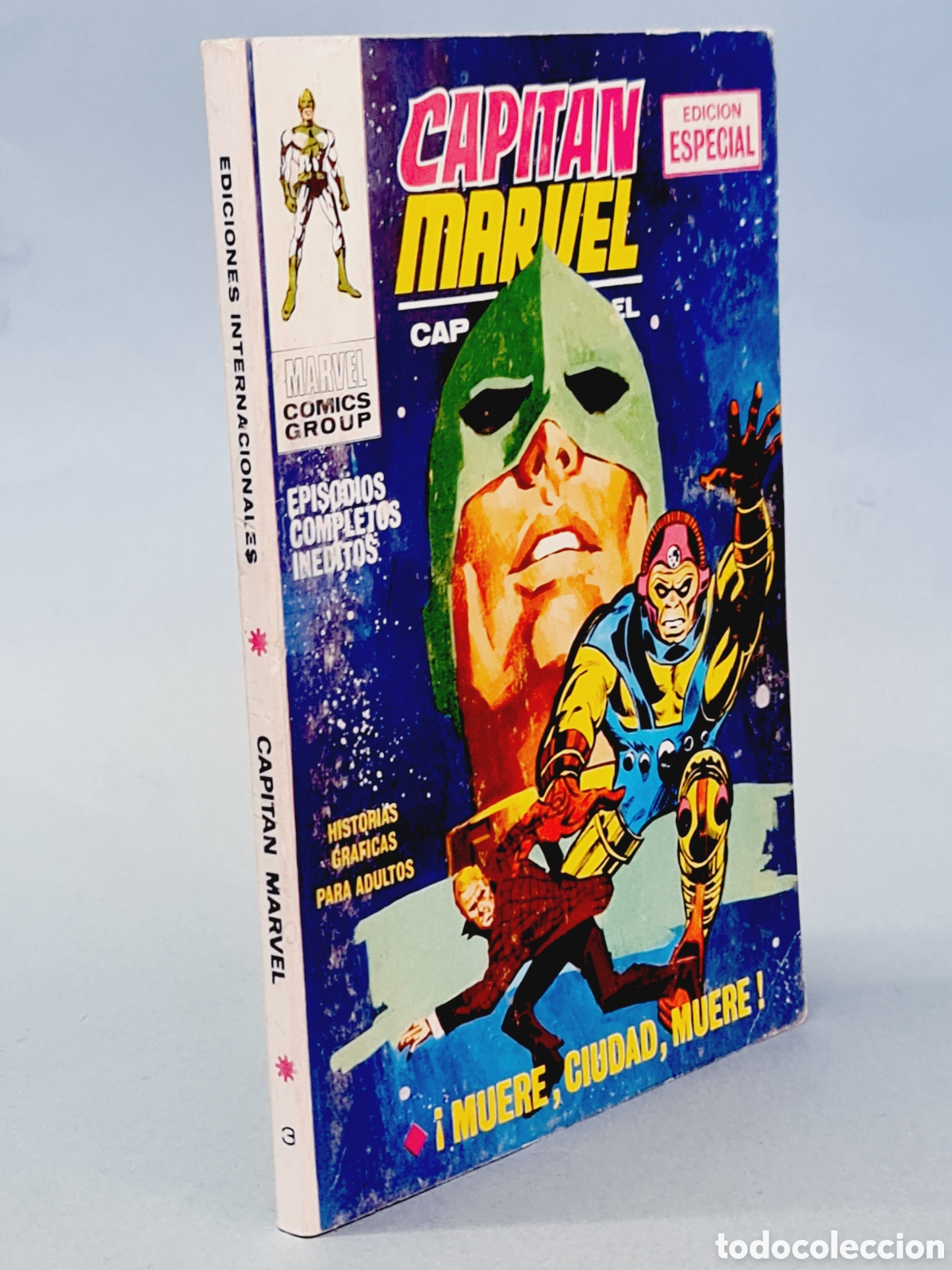EXCELENTE ESTADO CAPITAN MARVEL 3 MUERE CIUDAD VOL1 VOLUMEN VOL.1 TACO EDICIONES VERTICE