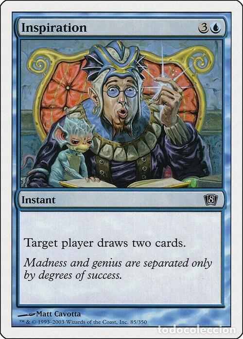 Carta MTG-Ispirazione-Ottava Edizione-N.084-ITA-LP- - Magic the Gathering