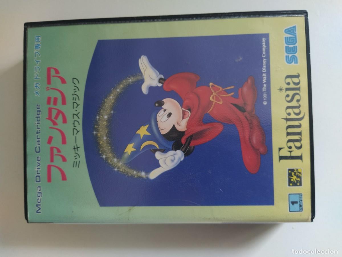 FANTASIA SEGA MEGADRIVE COMPLETO VERSION JAPONESA , TOTALMENTE ORIGINAL