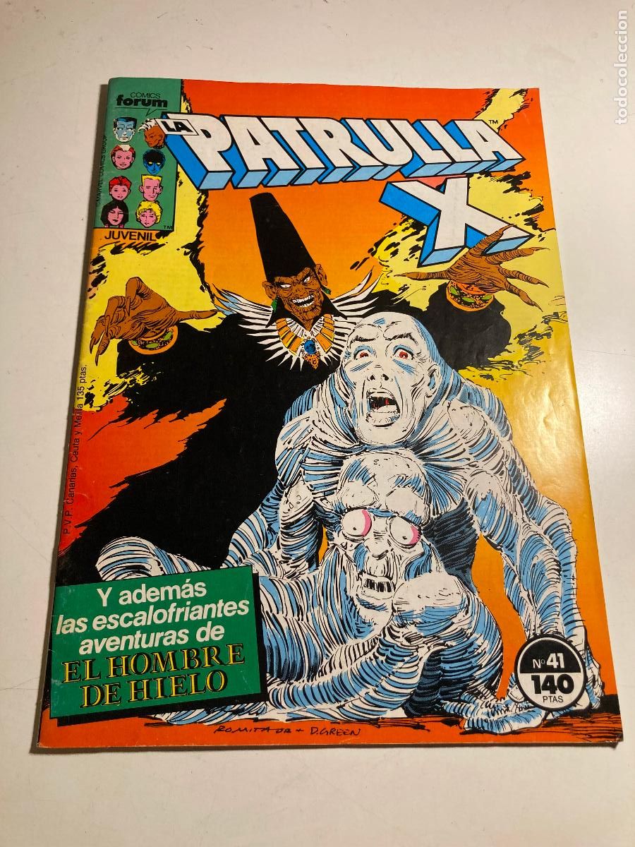 LA PATRULLA X Nº 41. FORUM, PLANETA 1987