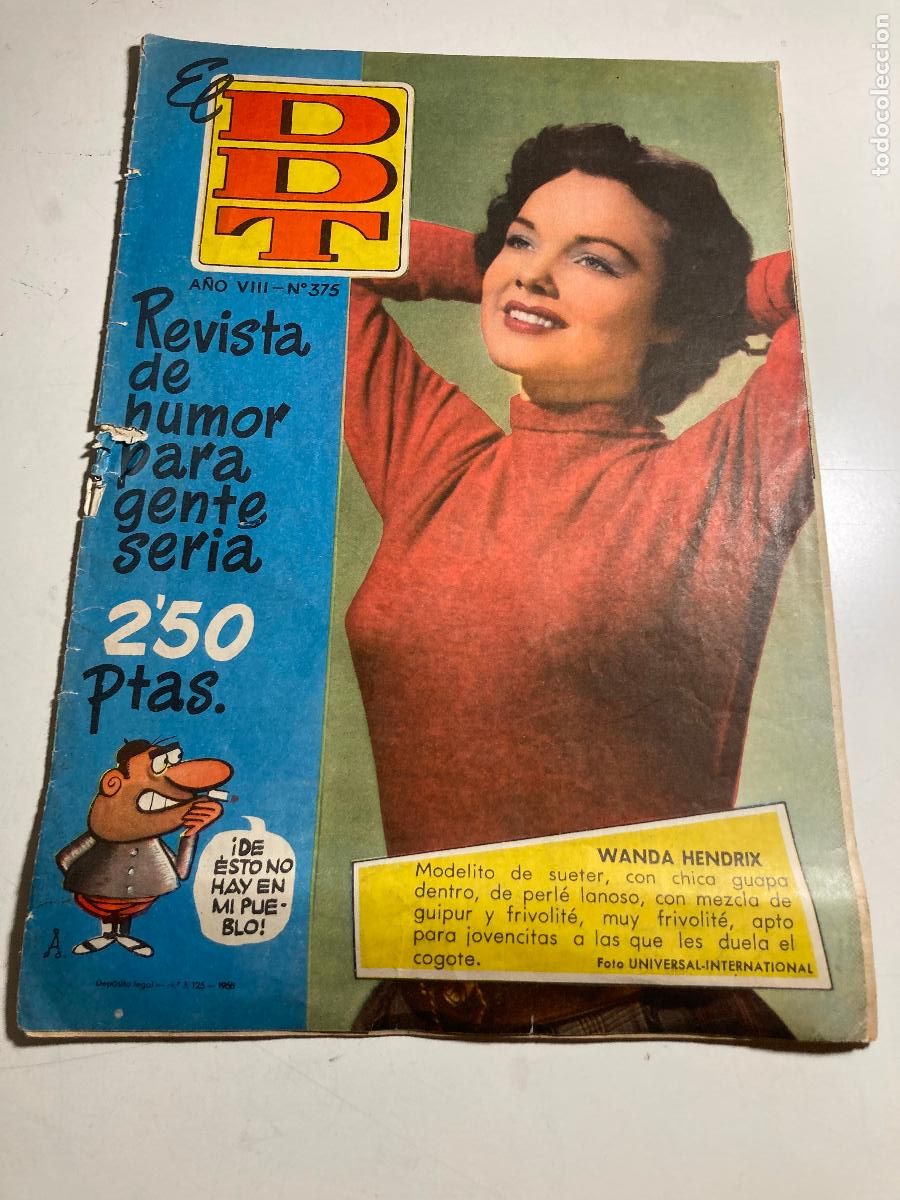 DDT 1ª EPOCA Nº 375. BRUGUERA 1958