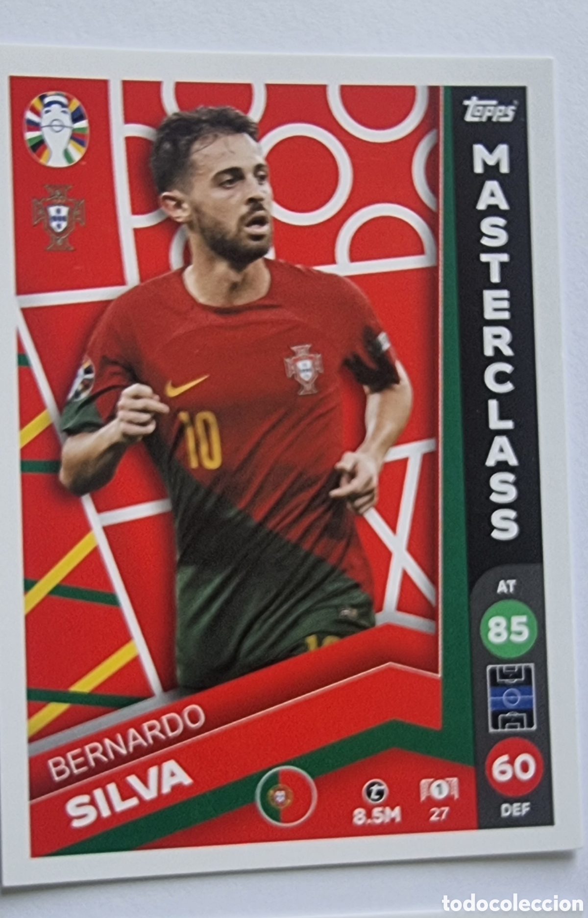 BERNARDO SILVA 27 TOPPS Match Attax LIDL UEFA EURO 2024