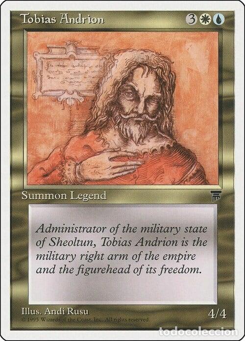 Carta MTG-Tobias Andrion-Chronicles-N.065-EN-EX- - Magic the Gathering