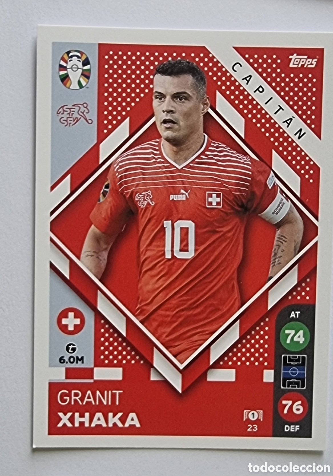 GRANIT ХНАКА 23 TOPPS Match Attax LIDL UEFA EURO 2024