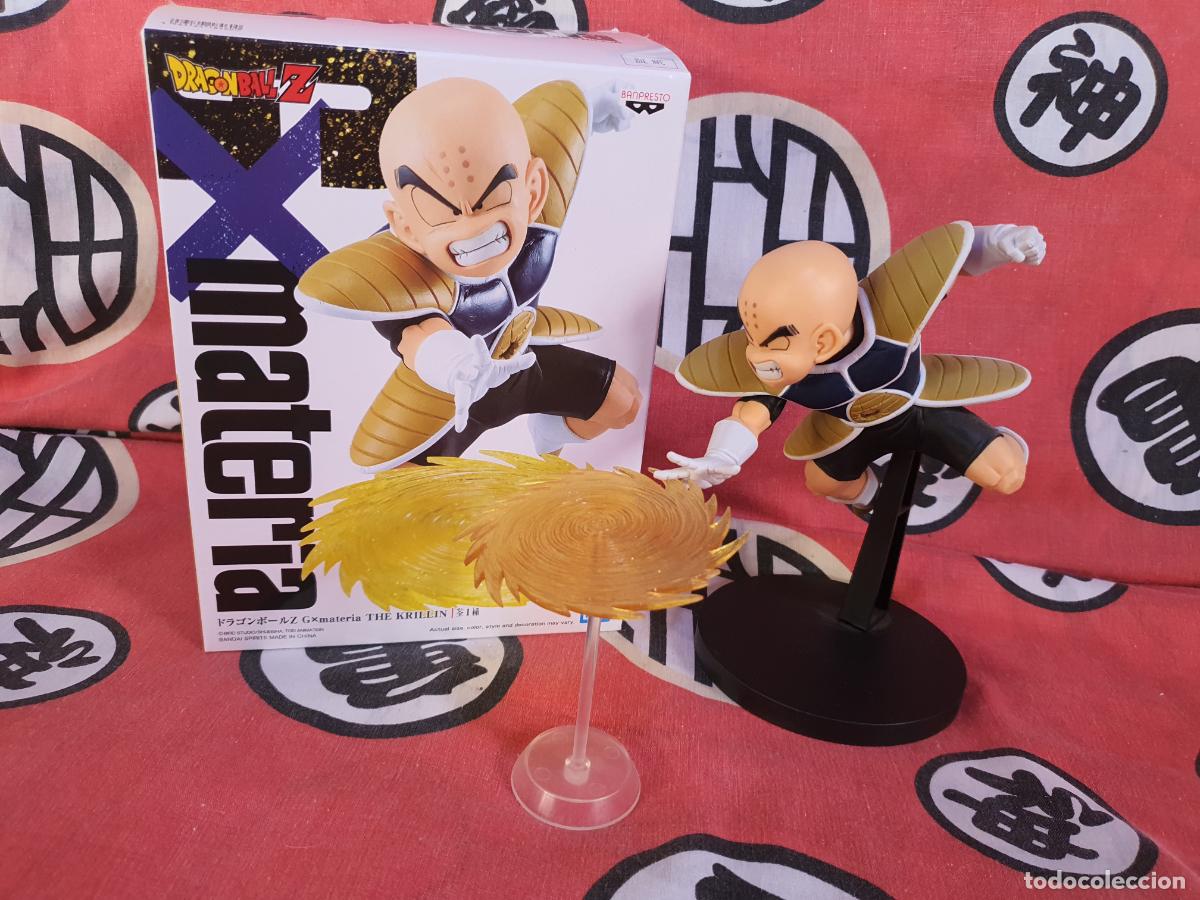 FIGURA BANPRESTO BANDAI TOEI DRAGON BALL - KRILIN CON DISCO DESTRUCTOR - 11CM APROX