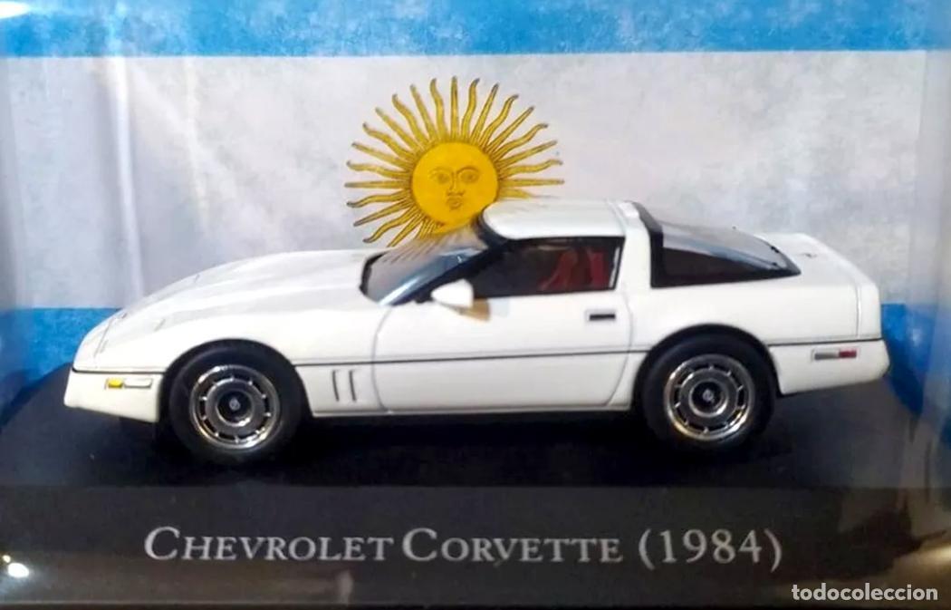 Coche de calle Chevrolet Corvette C4 - año 1984 (Esc. 1:43) ixo, autos inolvidables argentinos, n172