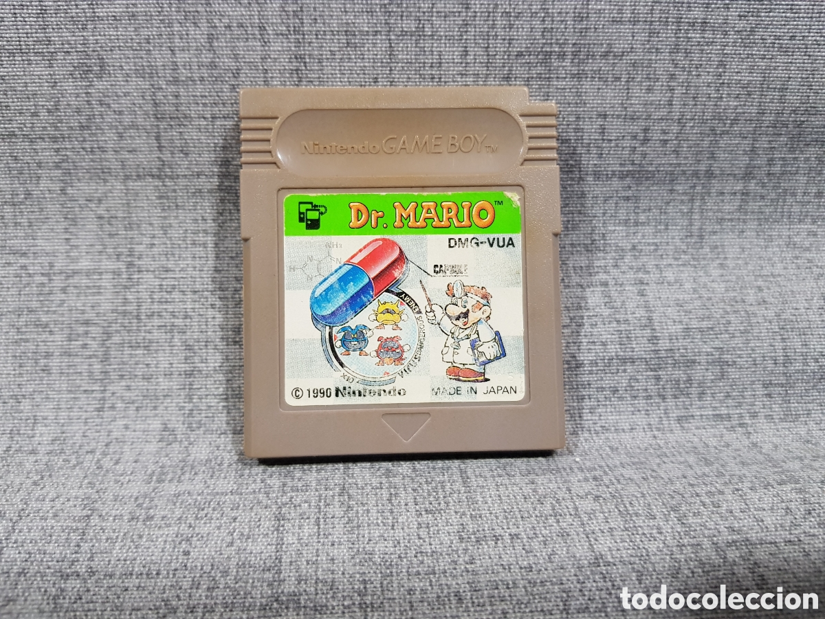 DR. DOCTOR MARIO PARA NINTENDO GAMEBOY GAME BOY EDICIÓN JAPONESA JAPAN 1990