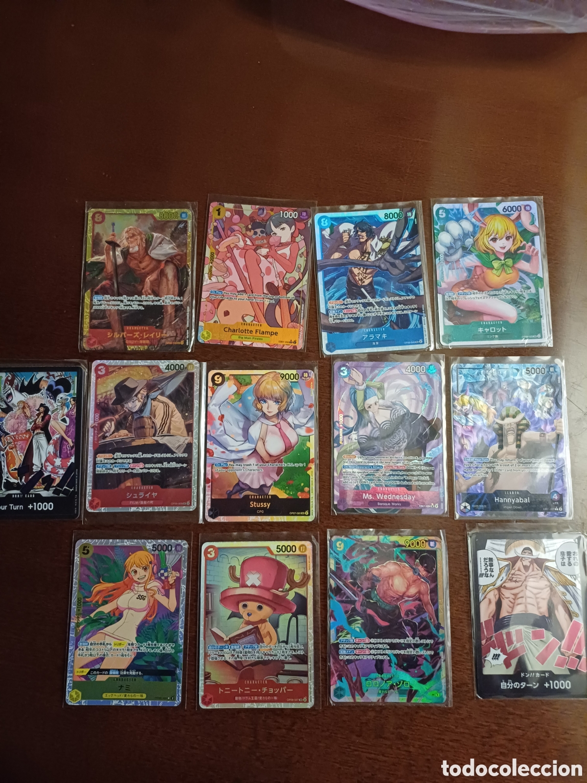Cartas One Piece tcg