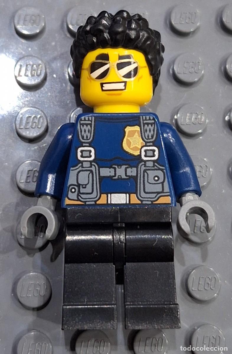 Minifigura LEGO Agente de policía Duke DeTain de Lego CITY
