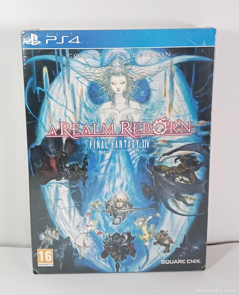 A REAL REBORN FINAL FANTASY XIV ED. COLECCIONISTA PS4 PRECINTADO