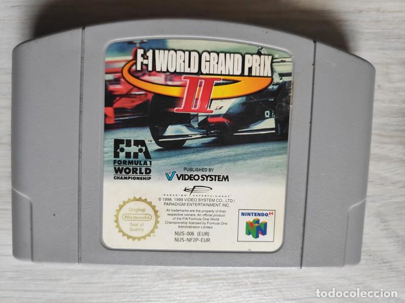 Juego f1 World grand prix 2 n64 Nintendo 64 pal
