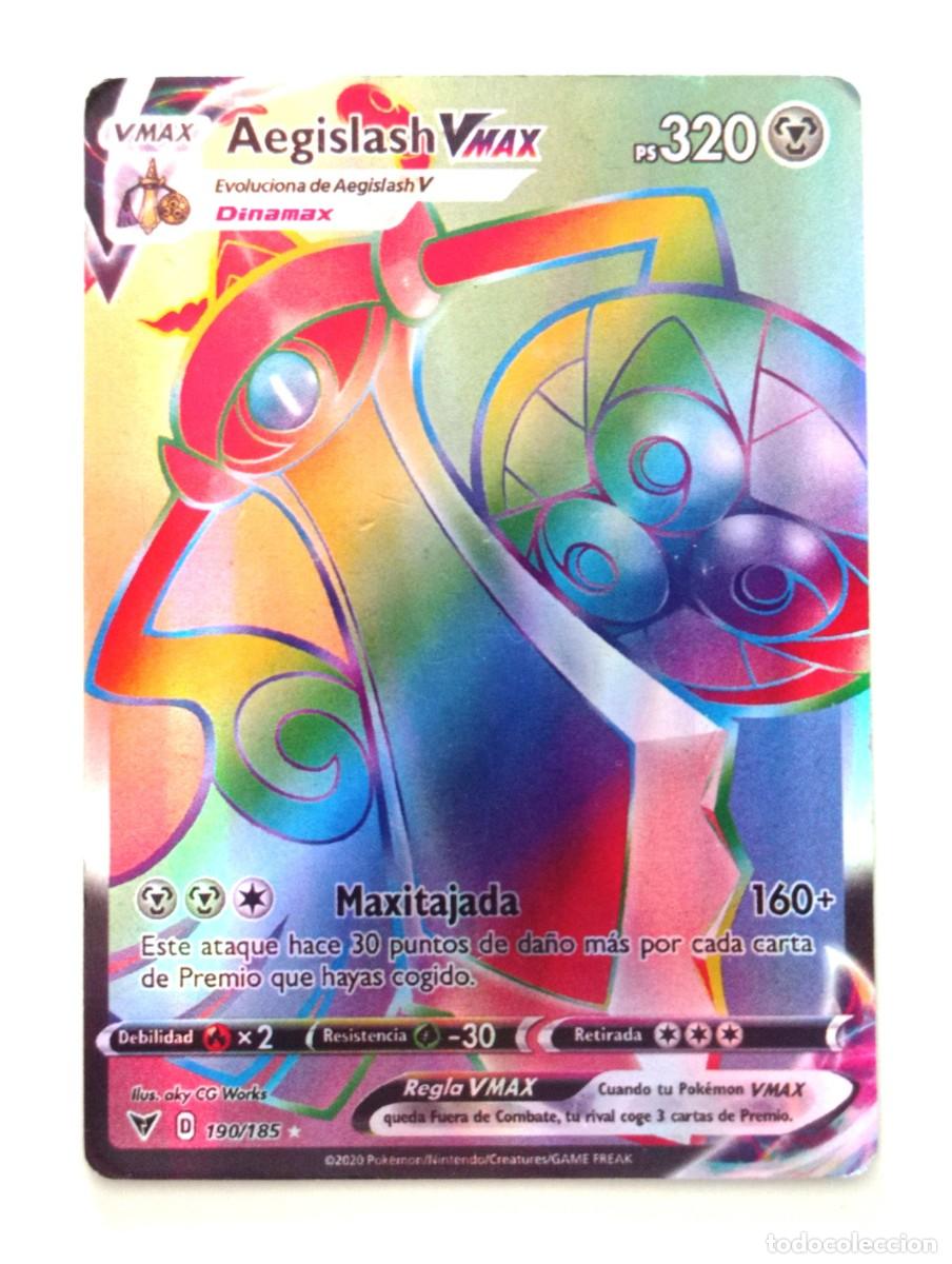 CARTA POKÉMON AEGISLASH VMAX (190/185) (2020)