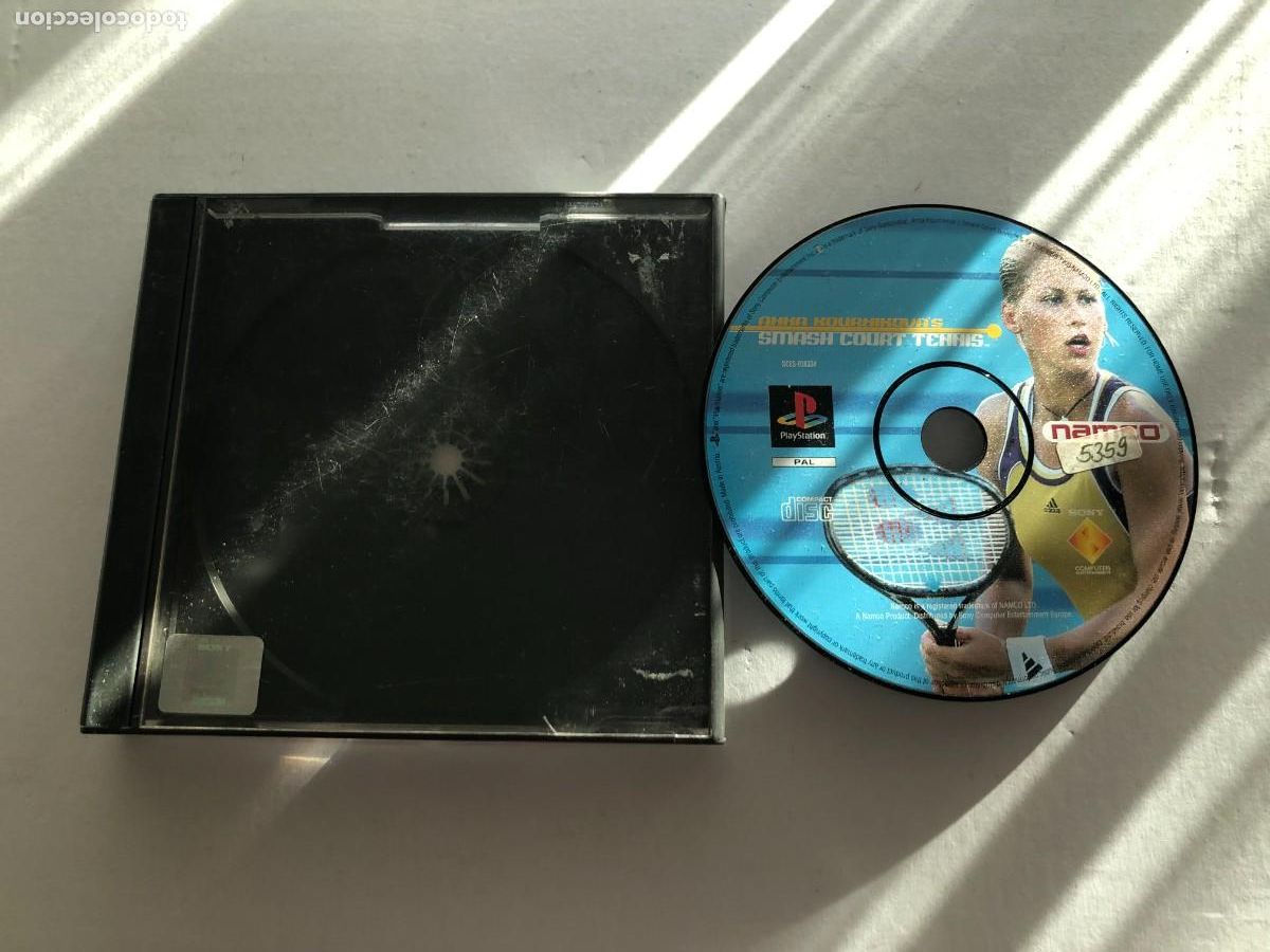 ANNA KOURNIKOVAS SMASH COURT TENNIS PSX PS1 PSONE PLAYSTATION 1 PLAY STATION ONE KREATEN