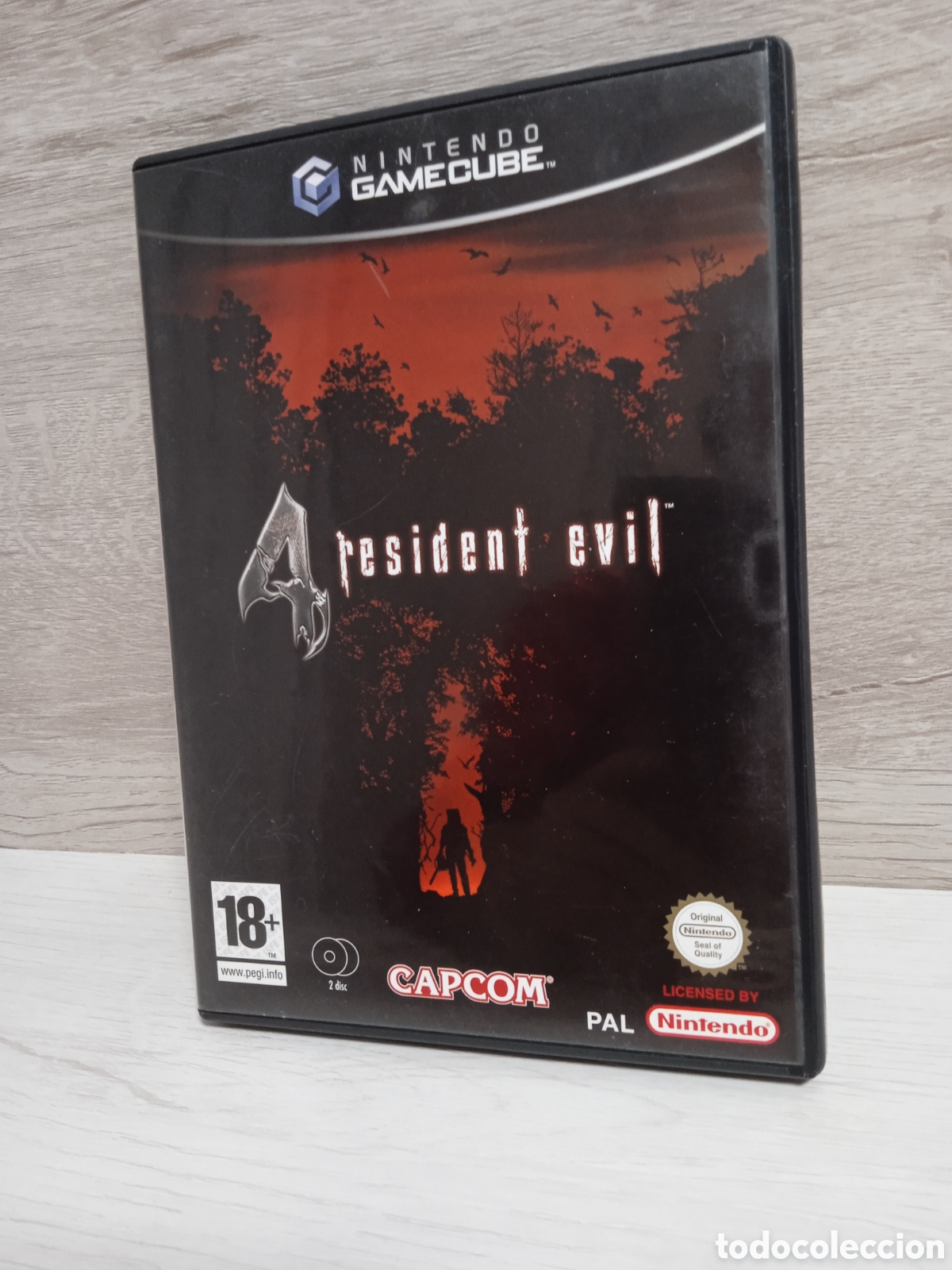 RESIDENT EVIL 4 NINTENDO GAMECUBE COMPLETO PAL-ESPAÑA , ORIGINAL GAME CUBE