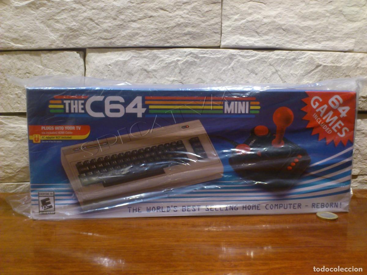 COMMODORE 64 - THE C64 MINI - ORDENADOR MINI - CONSOLA CON SU JOYSTICK - PRECINTADO A ESTRENAR NUEVO