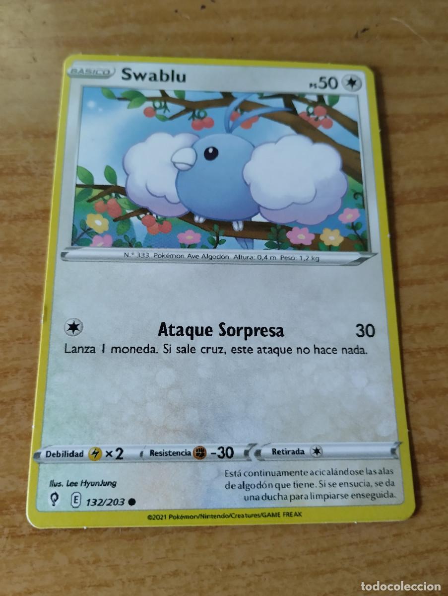 carta pokemon swablu 2021