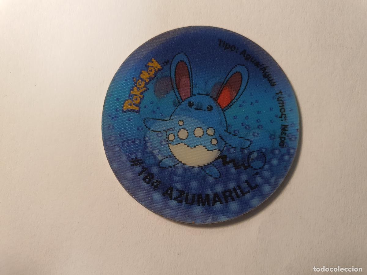 TAZO POKEMON -- AÑO 2001 -- POKEMON TAZO 2 HOLOGRAFICO -- MATUTANO - ESPAÑA -- Nº 183 184