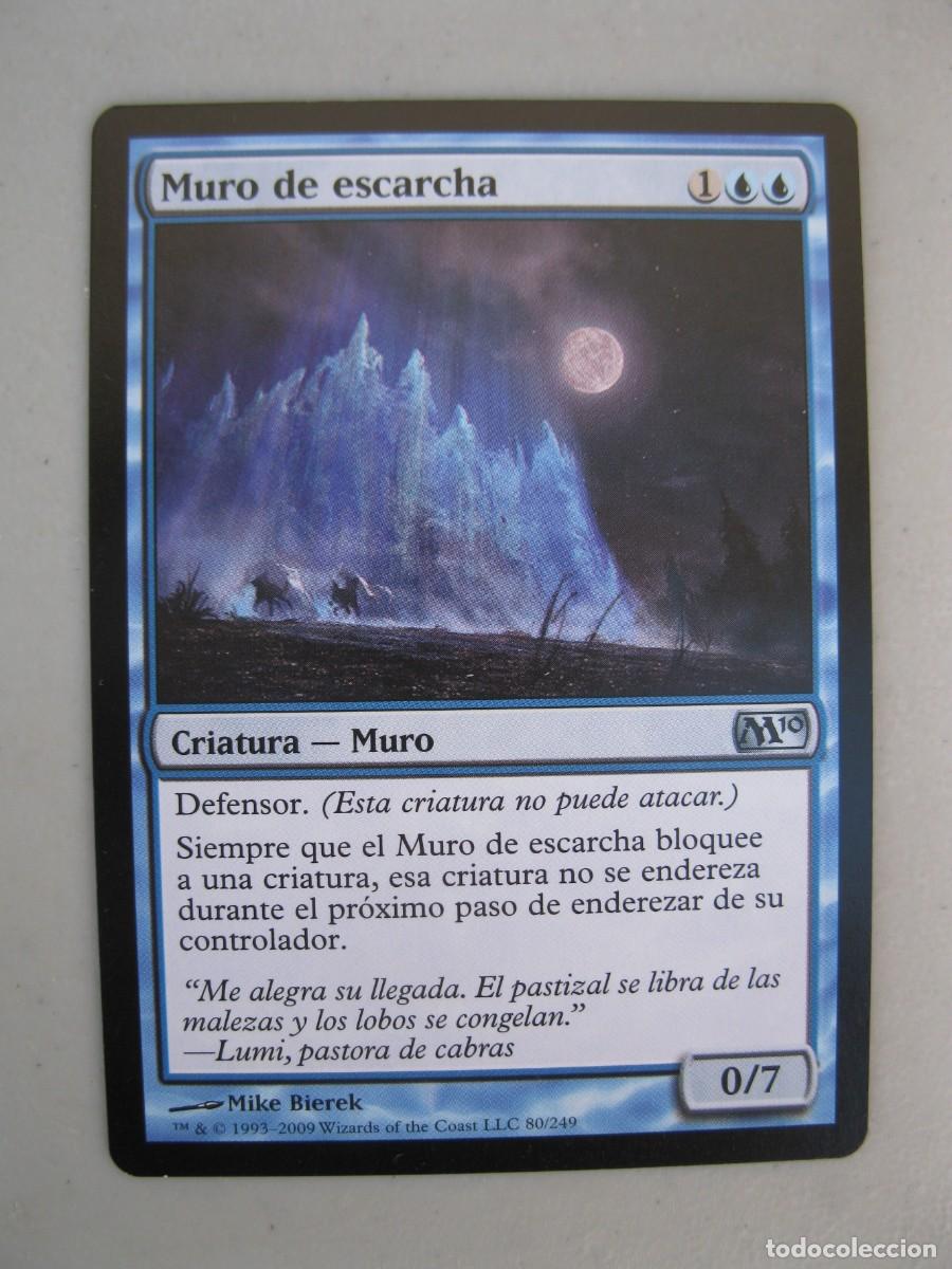 MAGIC THE GATHERING - DECKMASTER - MURO DE ESCARCHA - CRIATURA - MURO - 0/7.
