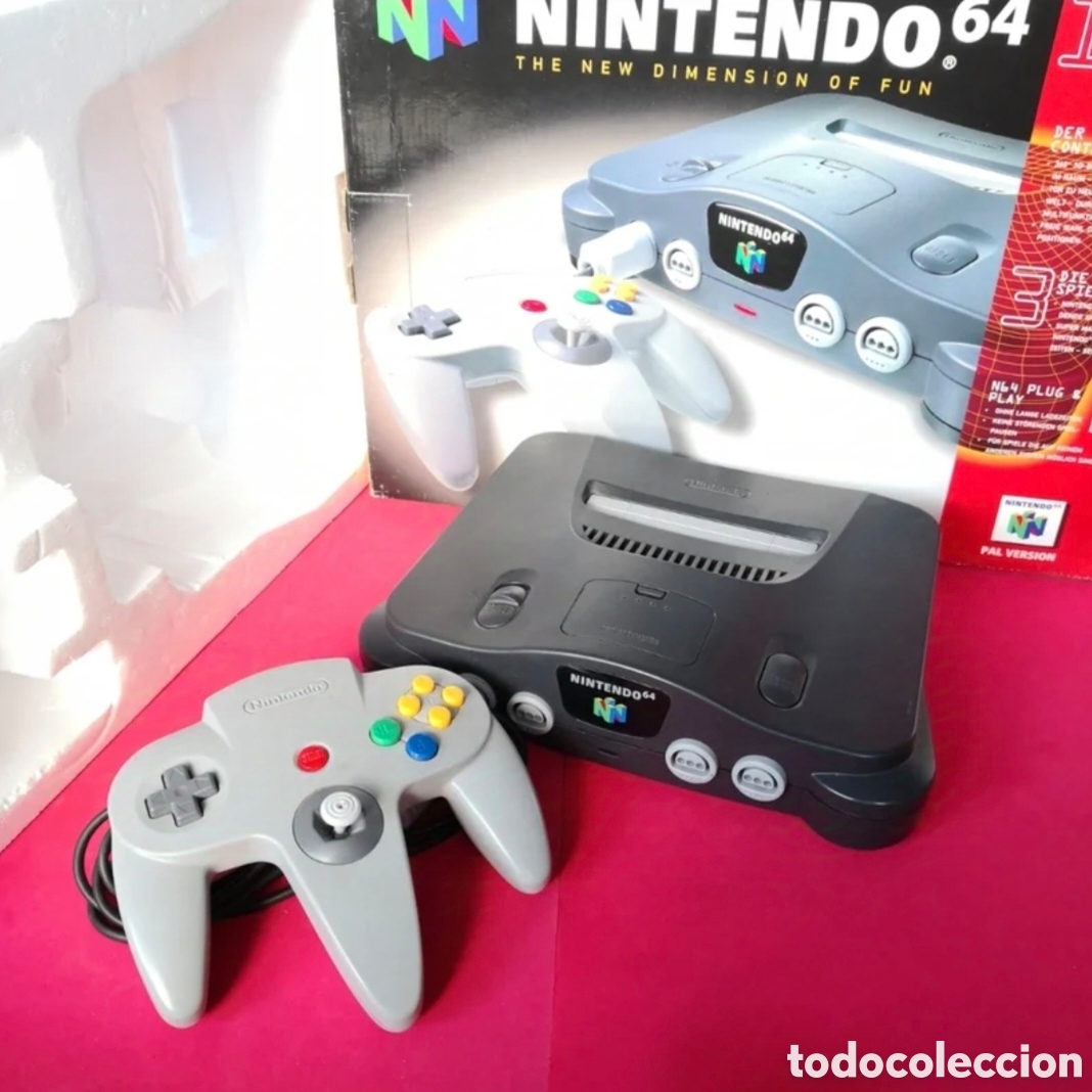 Nintendo 64 completa en caja