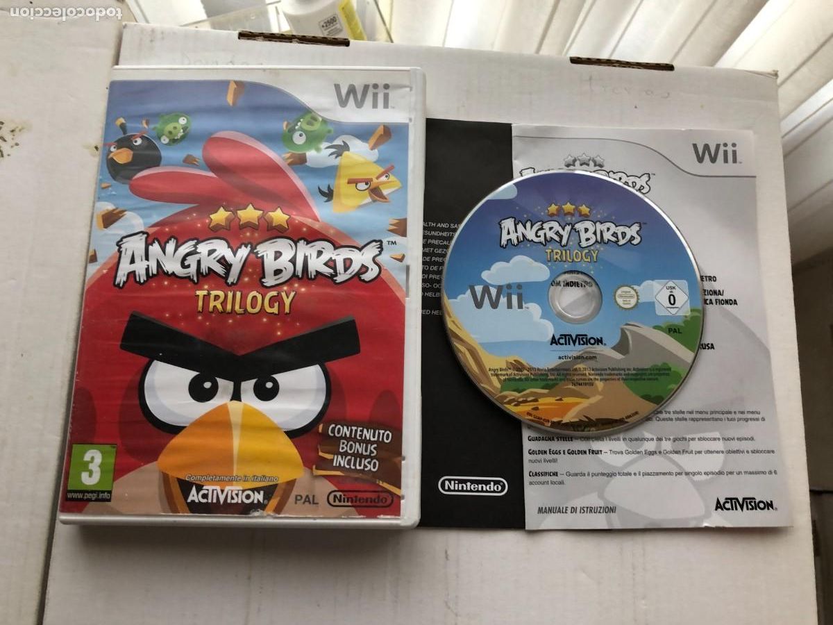 ANGRY BIRDS TRILOGY - NINTENDO WII KREATEN ITA