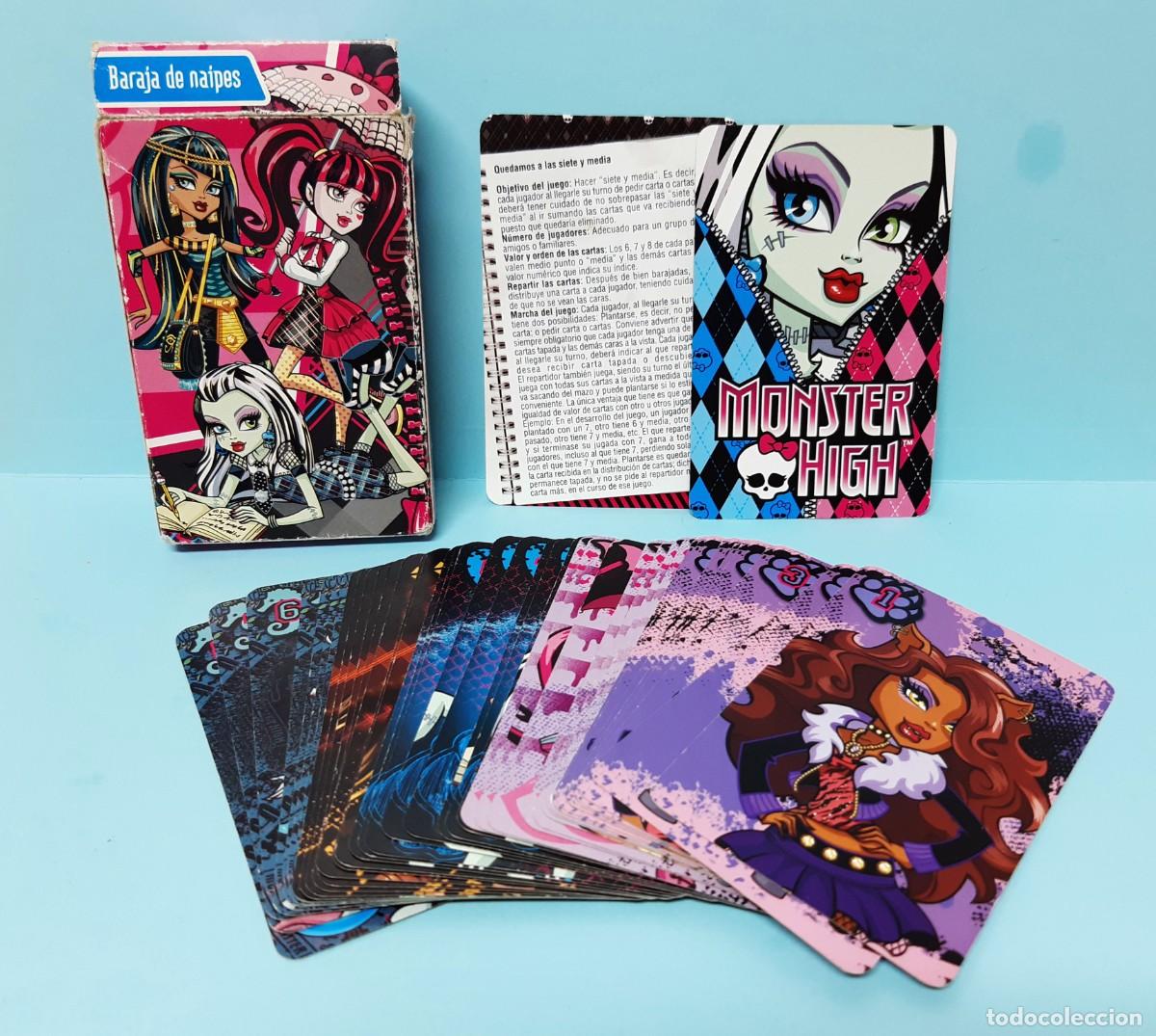 BARAJA CARTAS FOURNIER - MONSTER HIGH