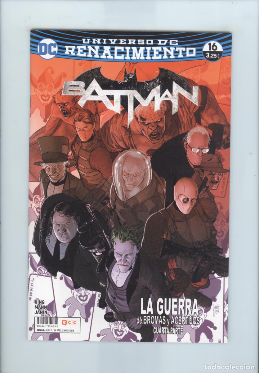 Ecc. Batman. Renacimiento. Universo Dc. 16