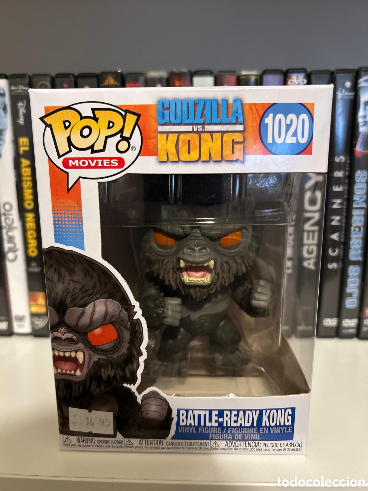 FUNKO POP - BATTLE READY KONG - GODZILLA VS KONG (NUEVO A ESTRENAR)