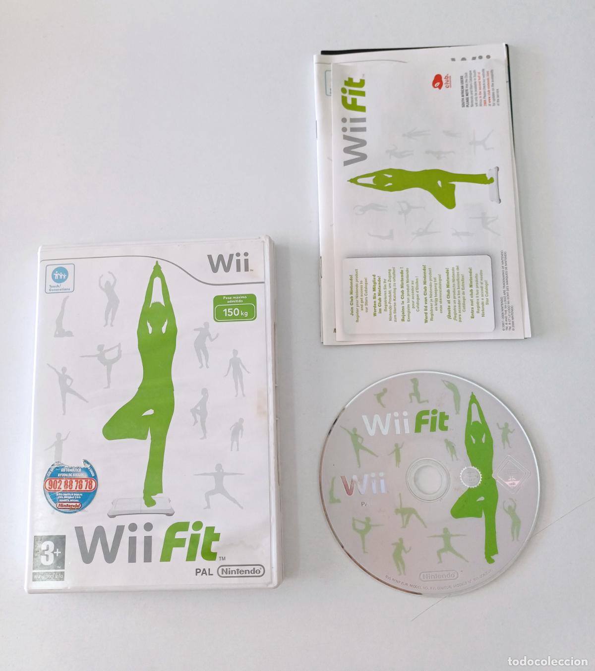 ANTIGUO JUEGO VIDEOJUEGO NINTENDO WII FIT CONSOLA MANUAL