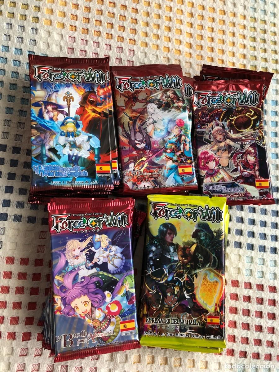 50 sobres force of will tcg fow - kreaten