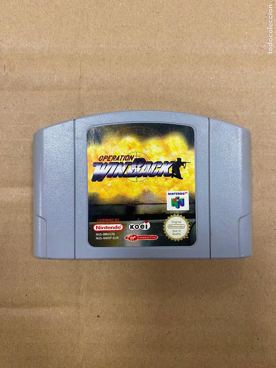 Operation Winback - Nintendo 64 N64 - Cartucho PAL