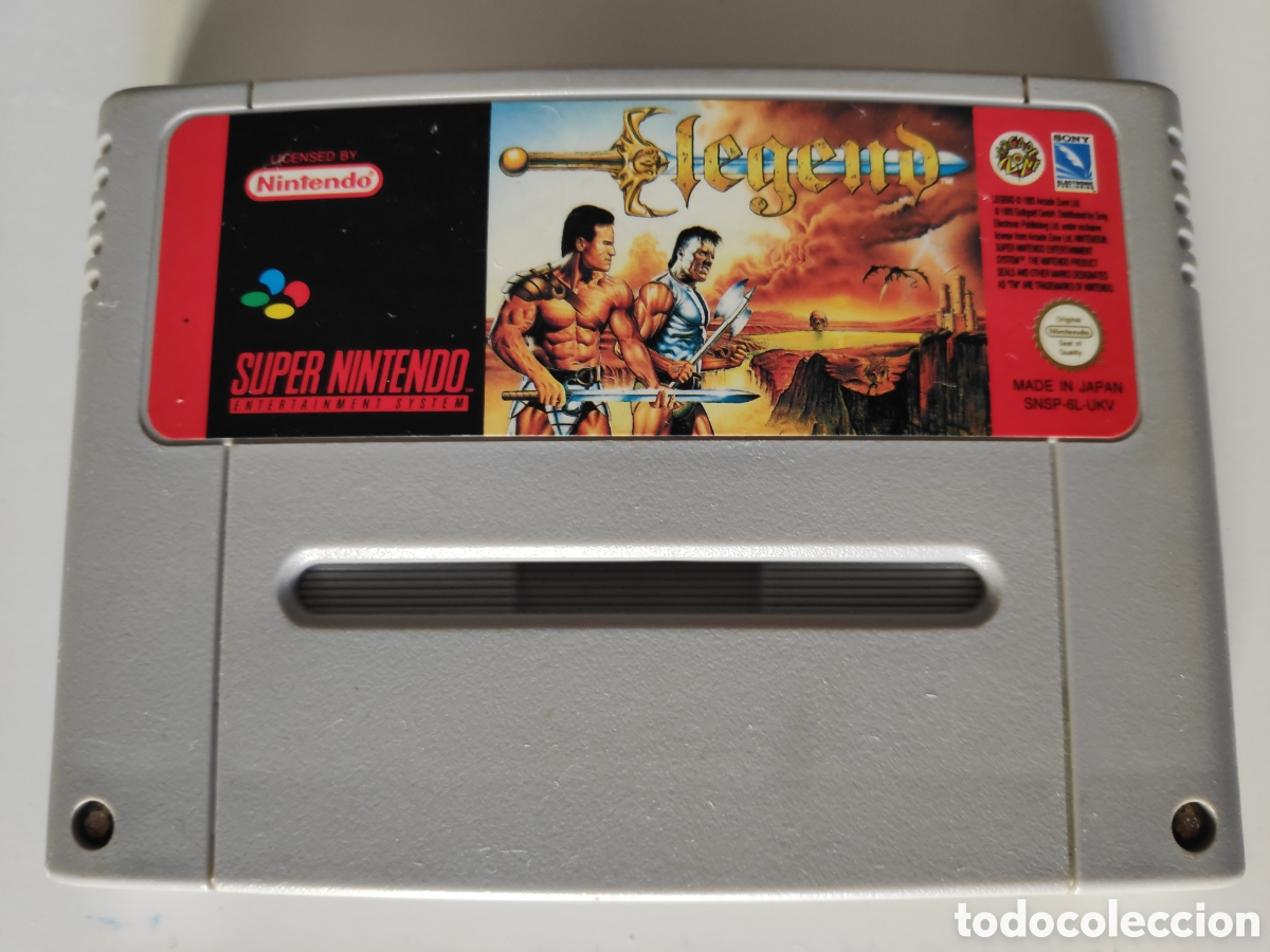 Juego legend snes super Nintendo pal