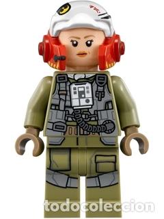 Minifigura LEGO A-Ala Piloto con Olive Verde Jumpsuit de Lego STAR WARS
