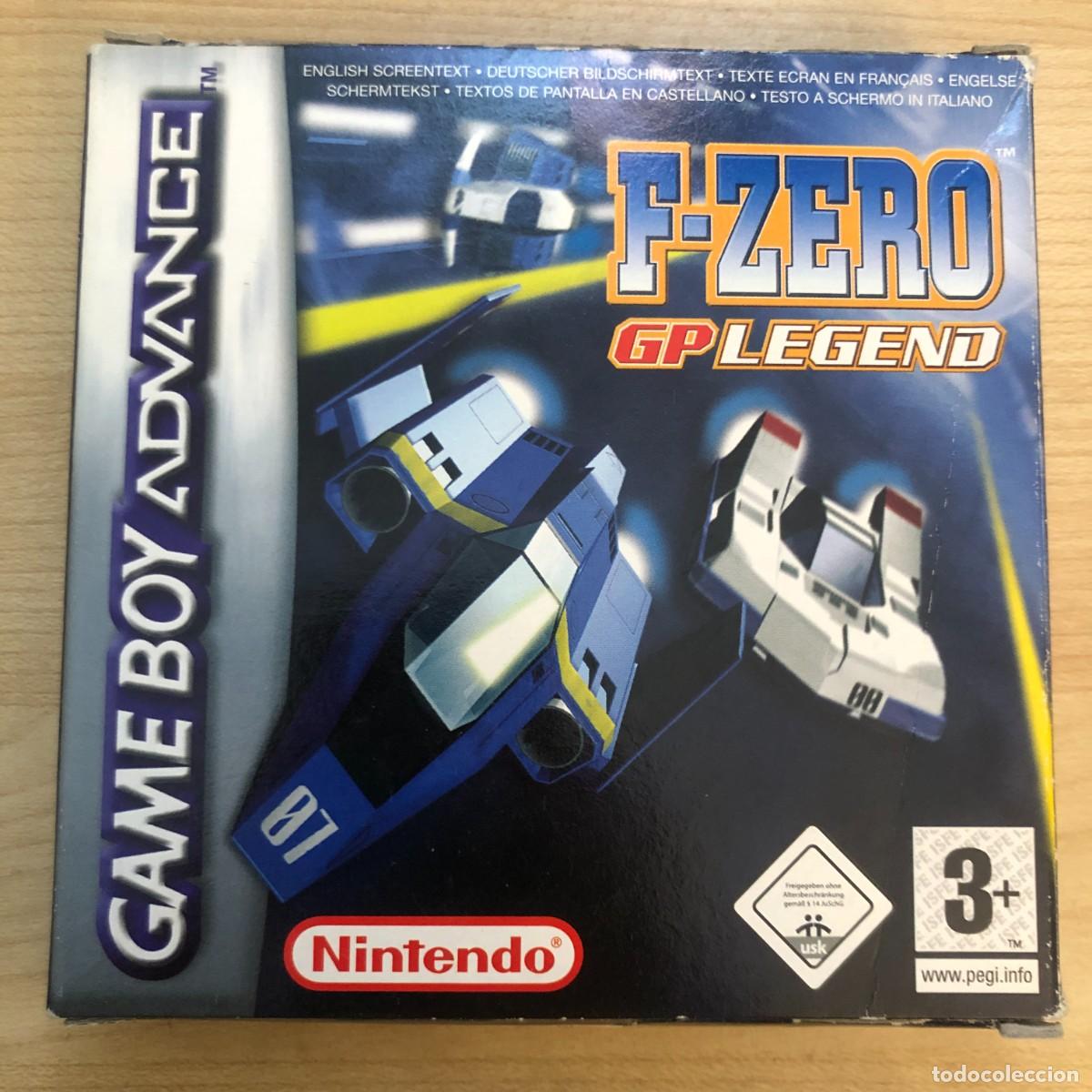 F-ZERO GP LEGEND. NINTENDO GAMEBOY ADVANCE. PAL ESPAÑA