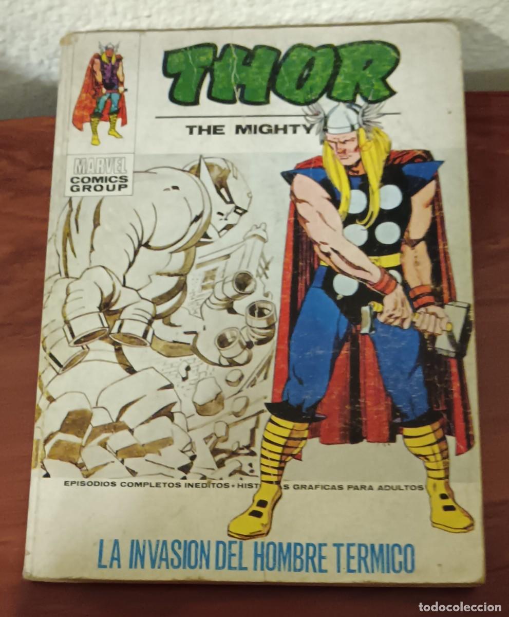 THOR THE MIGHTY MARVEL Nº 30 LA INVASIÓN DEL HOMBRE TÉRMICO EDICIONES VÉRTICE AÑO 1972 TACO