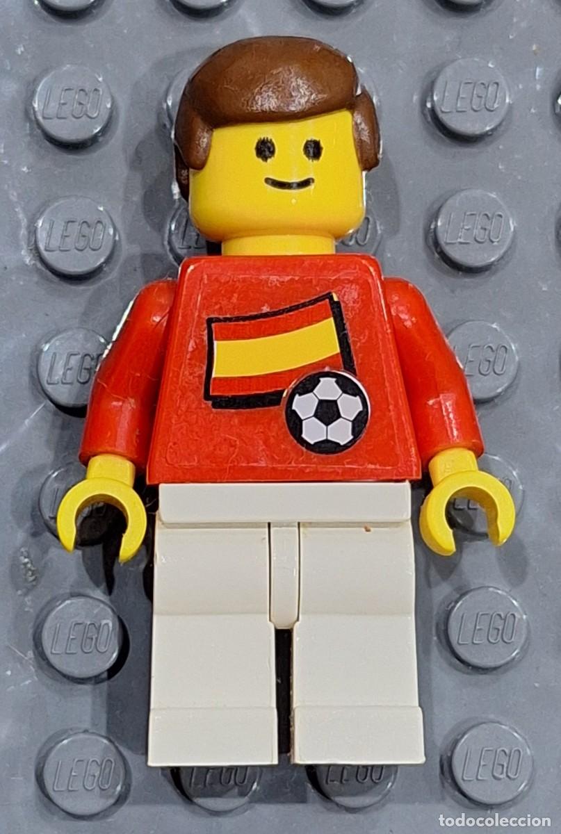 Minifigura LEGO Jugador nº4 de la selección española de Lego SPORTS