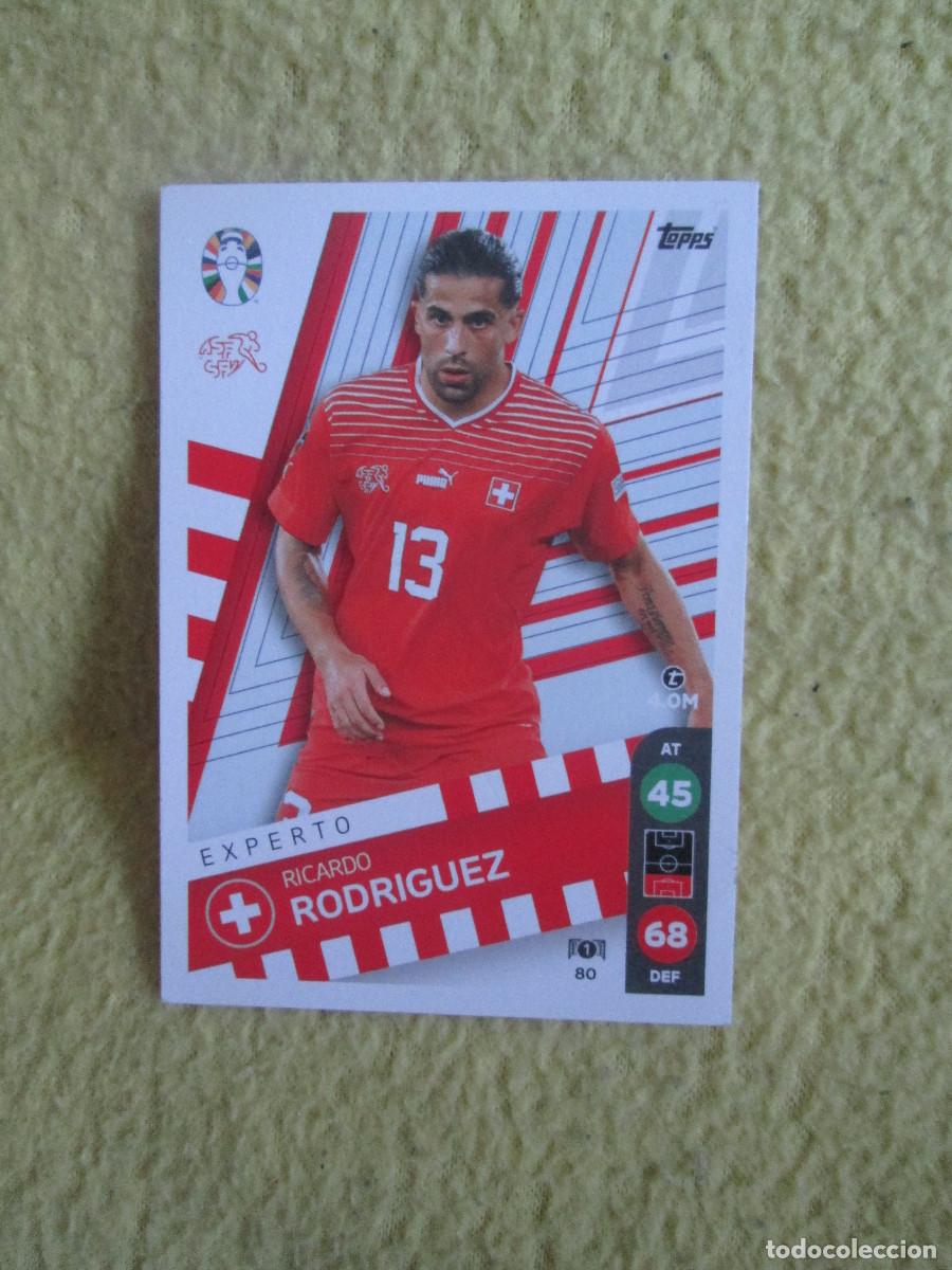 80 RICARDO RODRIGUEZ SUIZA TOPPS MATCH ATTAX LIDL EURO EUROCOPA 2024
