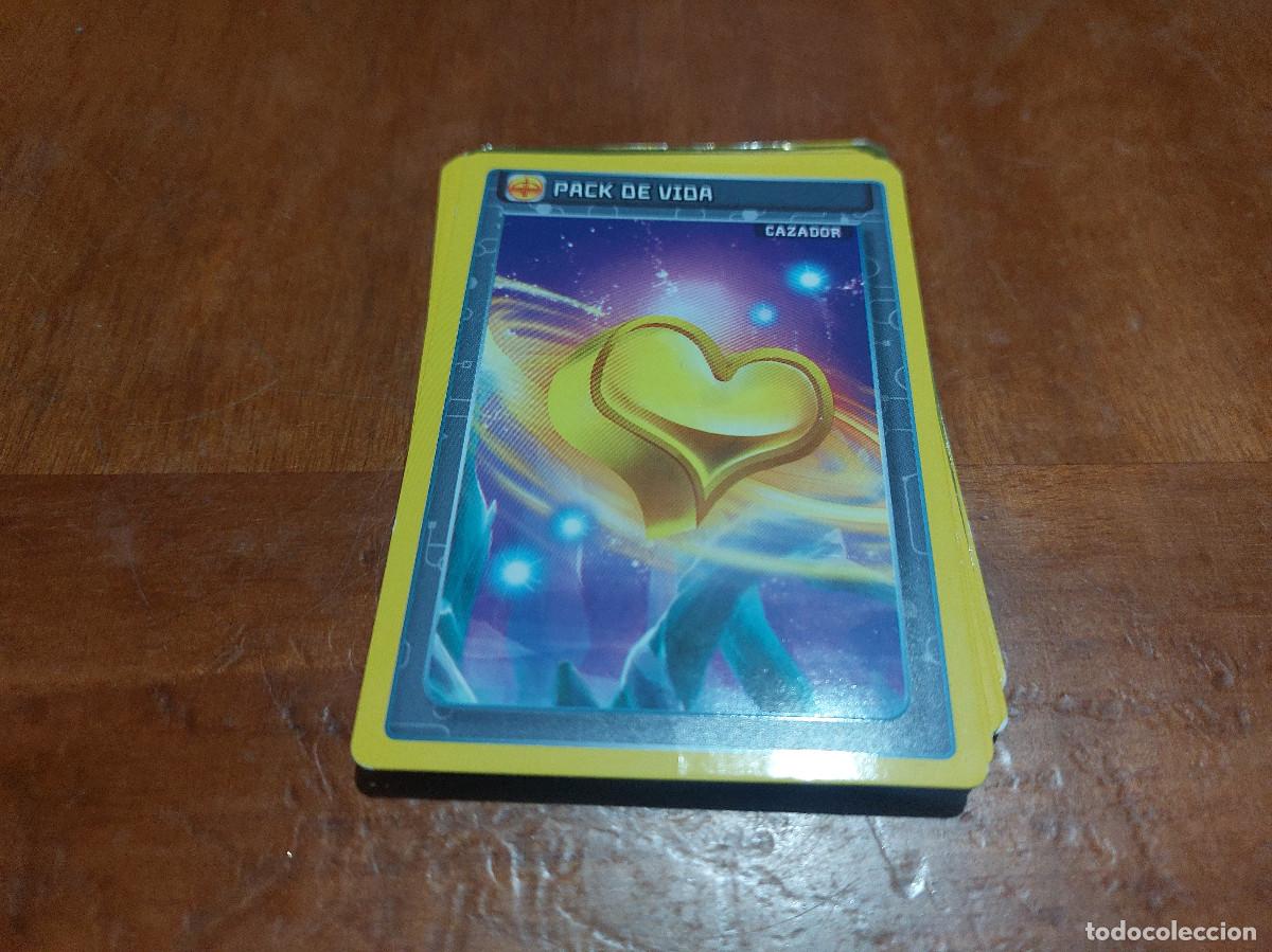 243 PACK DE VIDA. INVIZIMALS 2016. BATALLA DE CAZADORES. CARTA. CROMO. BUEN ESTADO