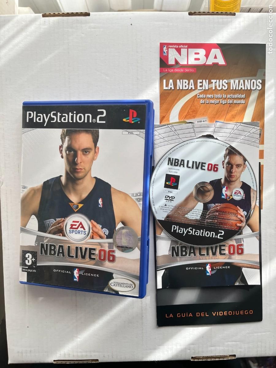 NBA LIVE 06 PAU GASOL - PS2 PLAYSTATION 2 PLAY STATION KREATEN PS2