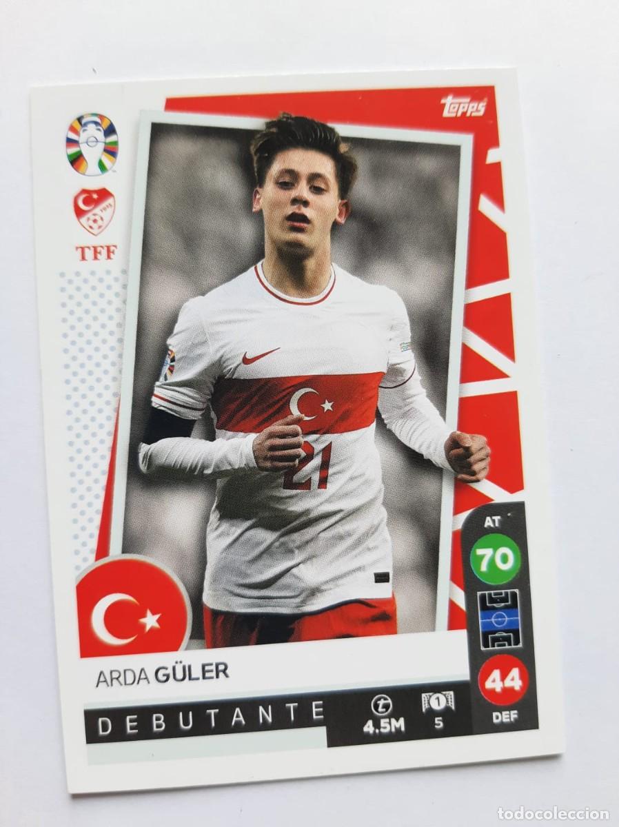 Arda Güler 5 TOPPS Match Attax LIDL UEFA EURO 2024