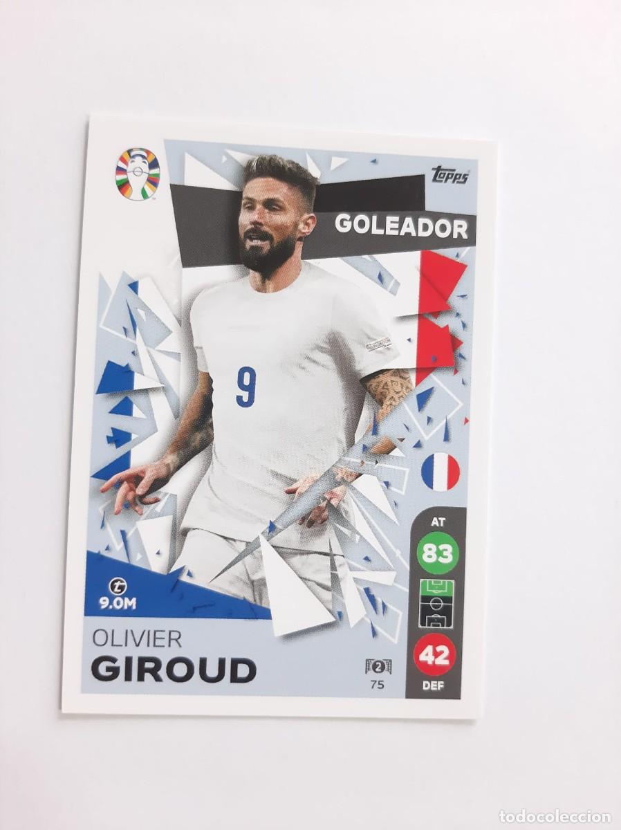 Olivier Giroud 75 TOPPS Match Attax LIDL UEFA EURO 2024