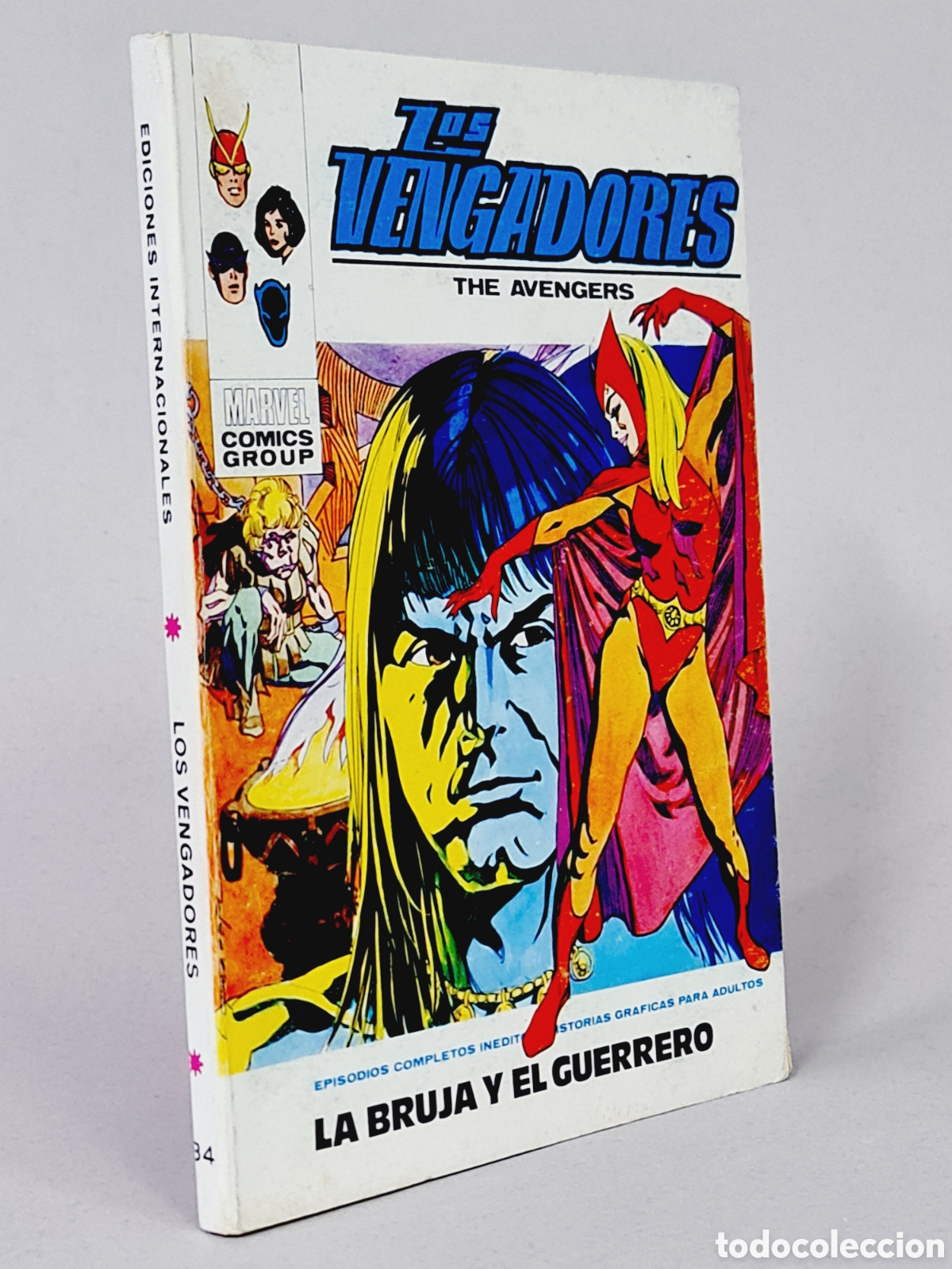 CASI EXCELENTE ESTADO LOS VENGADORES 34 LA BRUJA Y EL GUERRERO VOL1 VOLUMEN VOL.1 TACO VÉRTICE