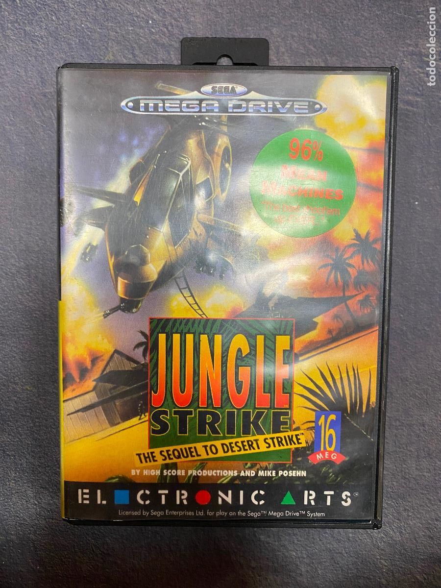 Jungle Strike - Sega Megadrive Mega DRive MD - PAL ESP