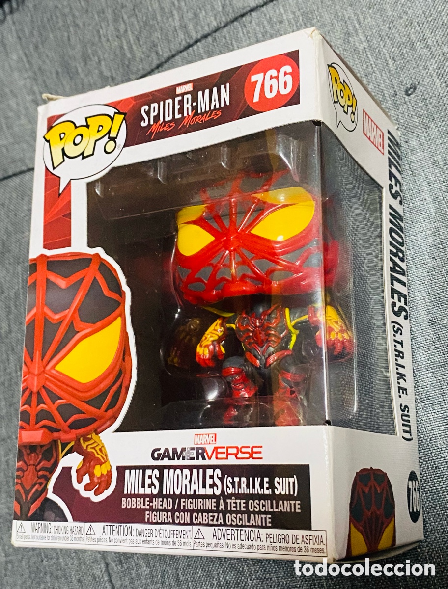 FUNKO POP 766 SpiderMan Marvel Spider Man Miles Morales
