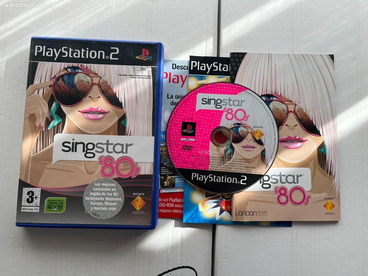 SINGSTAR 80 80S SING STAR - PS2 PLAYSTATION 2 PLAY STATION TWO KREATEN