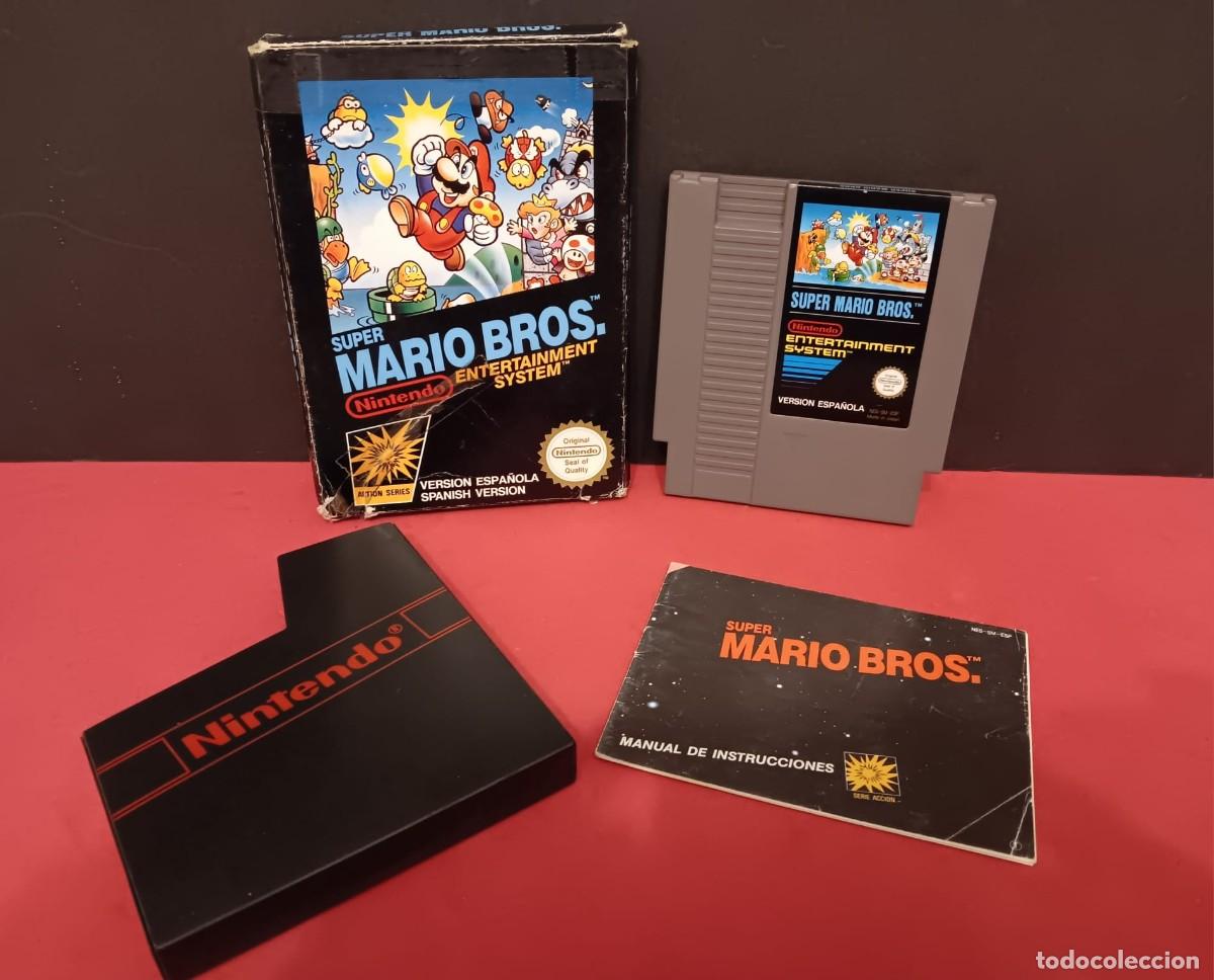 juego super mario bros para nintendo nes